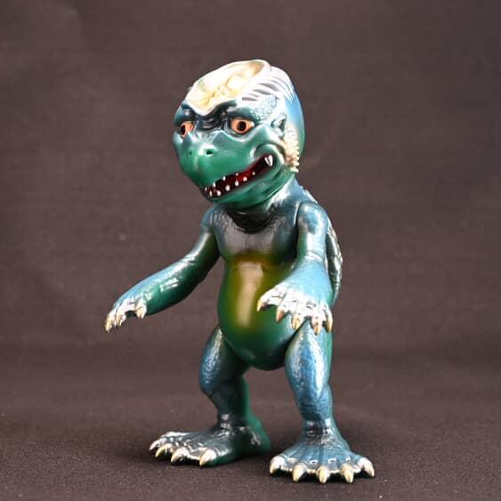 洋伯が香港のソフビメーカーのプラネットXとのコラボで作った河童のソフビ。洋伯がデザイン